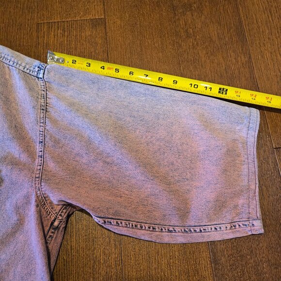 Vintage Greatland Apparel Cotton Acid Wash Button Front Shirt Men's XL - Picture 8 of 8